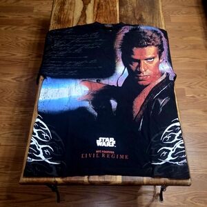 Civil Regime/Star Wars Collab Men's Black Graphic T-Shirt